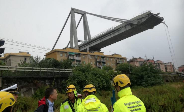 Genoa bridge collapse Aug 2018