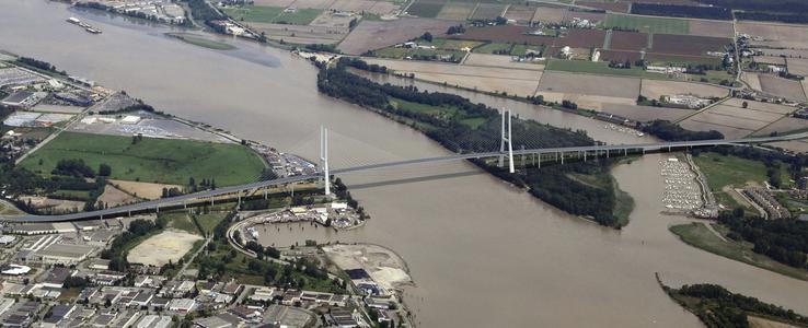 George Massey Bridge design