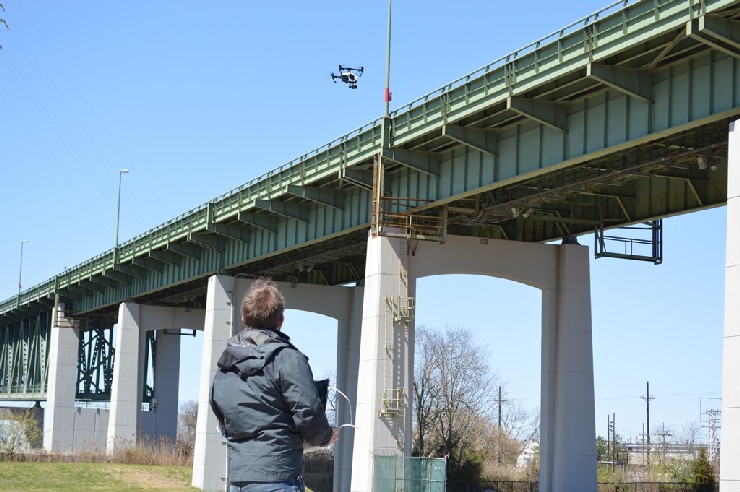 Drones - Delaware Memorial Bridge