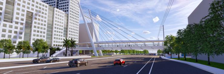 The new design for the FIU Bridge