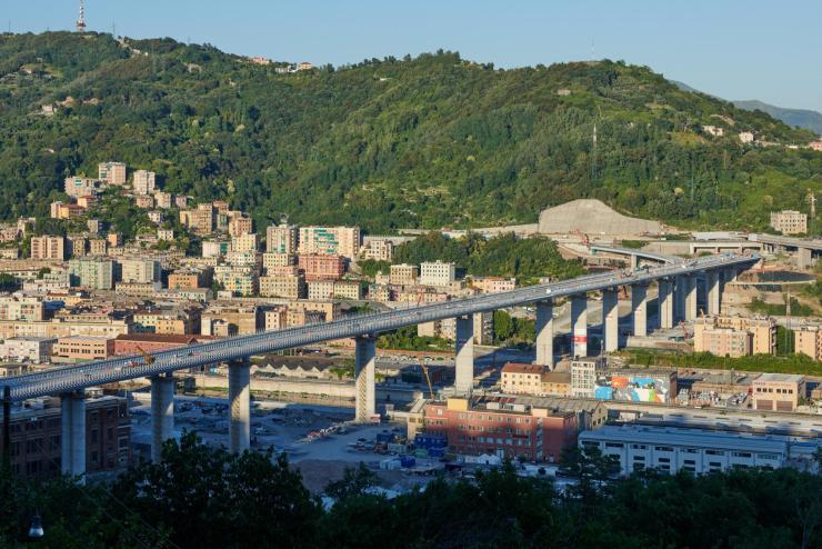 Genoa's new bridge opens after 15-month fast-tracked build - Bridge Design  & Engineering (Bd & e)