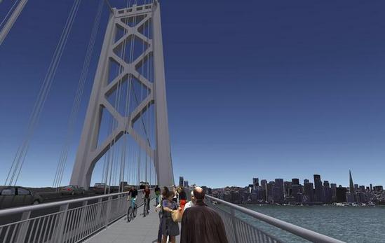 Designs unveiled for cycle path on California s Bay Bridge