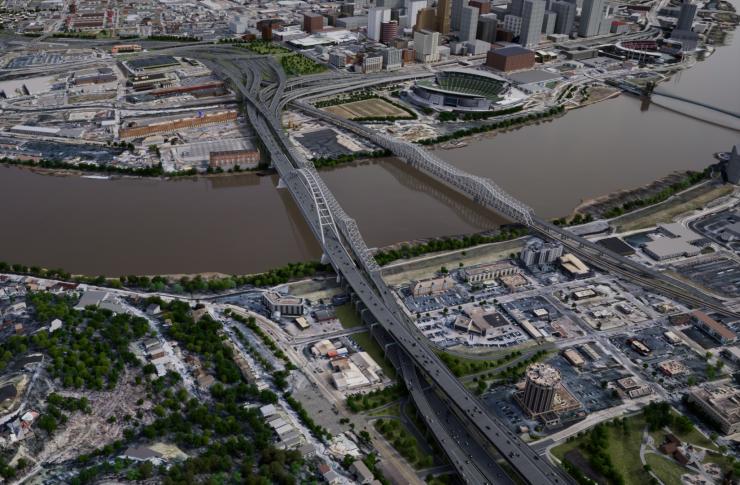 Brent Spence Bridge project - option 2