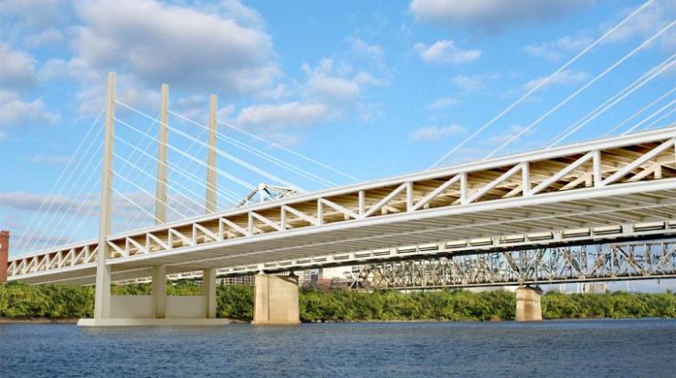 Brent Spence compantion bridge - one of the alternative designs