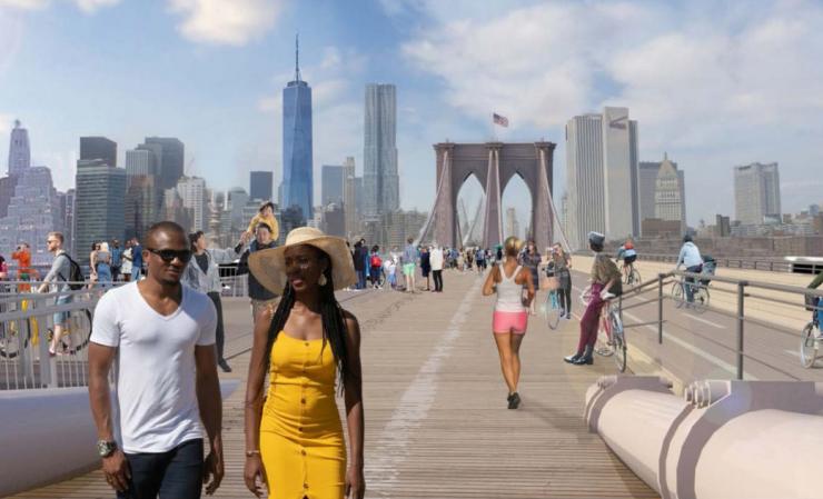 Brooklyn Bridge Forest