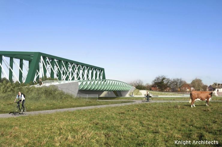 Abbey Chesterton Foot and Cycle Bridge