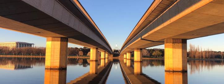 Above: NCA photograph of Commonwealth Avenue Bridge, taken by Ken Gibson.