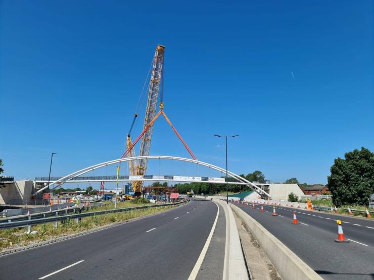 A52 footbridge