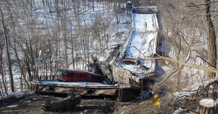 Fern Hollow Bridge collapsed in 2022