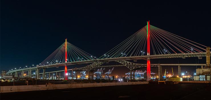 New Gerald Desmond Bridge