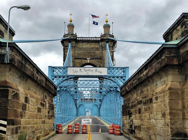 John A Roebling Suspension Bridge