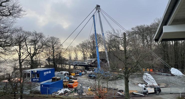 The new bridge under construction - © sbp/Mathias Nier