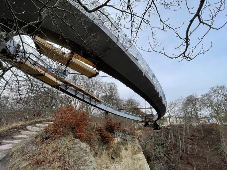 The new bridge under construction - © sbp/Mathias Nier