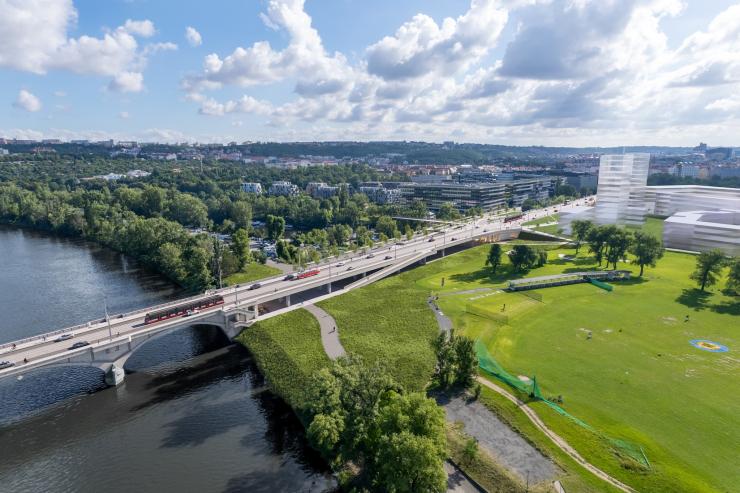 Liben Bridge, Prague