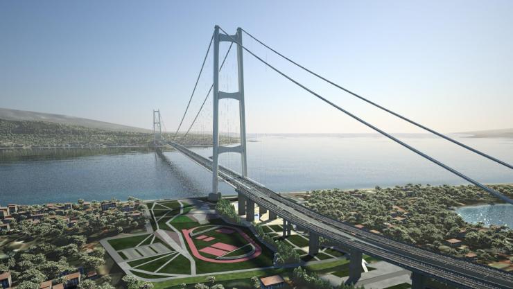 Messina Bridge -  Webuild's image of the bridge