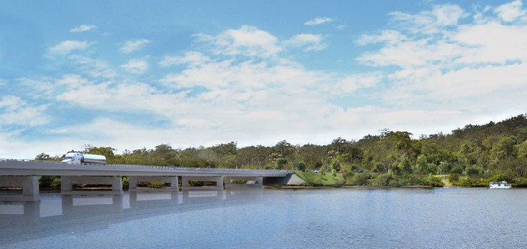 Bridge at Nelligen on the Kings Highway