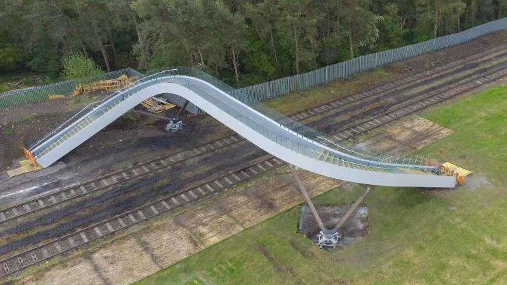 Network Rail's circular bridge