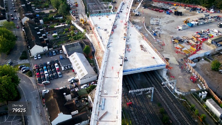 East West Rail box structure