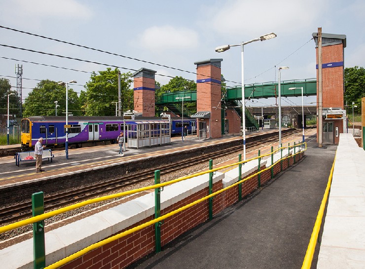 Network Rail footbridge