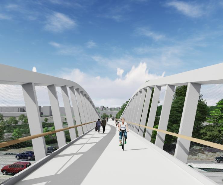 Northgate Pedestrian & Bicycle Bridge