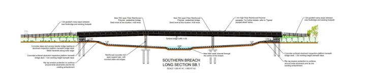 Lower Otter Restoration Project - footbridge design