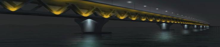 Padma Multipurpose Bridge - possible lighting 