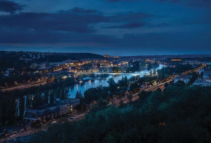 Prague bridge