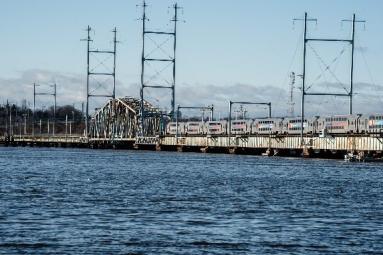 The existing Raritan River Bridge