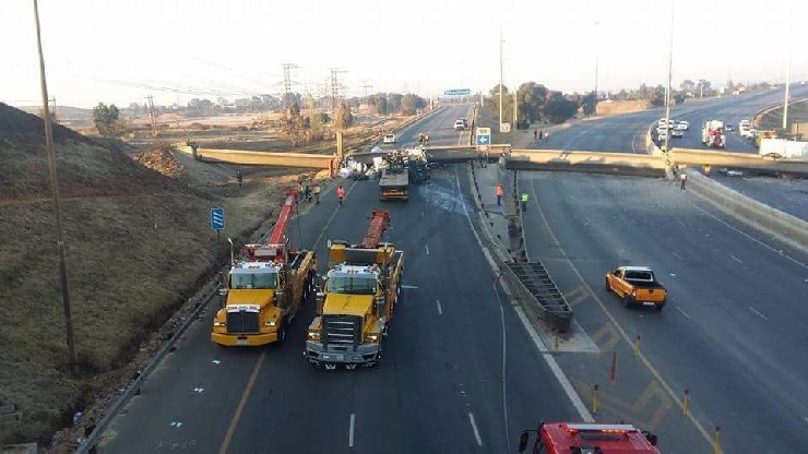 South African bridge collapse