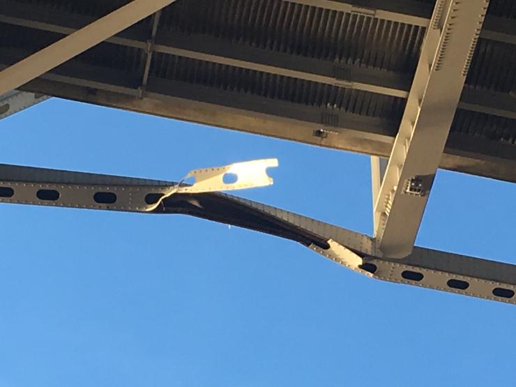 Sunshine Bridge damage