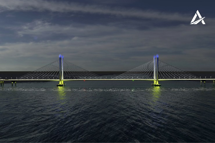Bridge over the River Dnieper