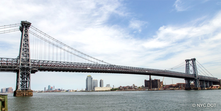 Williamsburg Bridge c NYC DOT